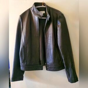 Woman's Calvin Klein Leather Jacket